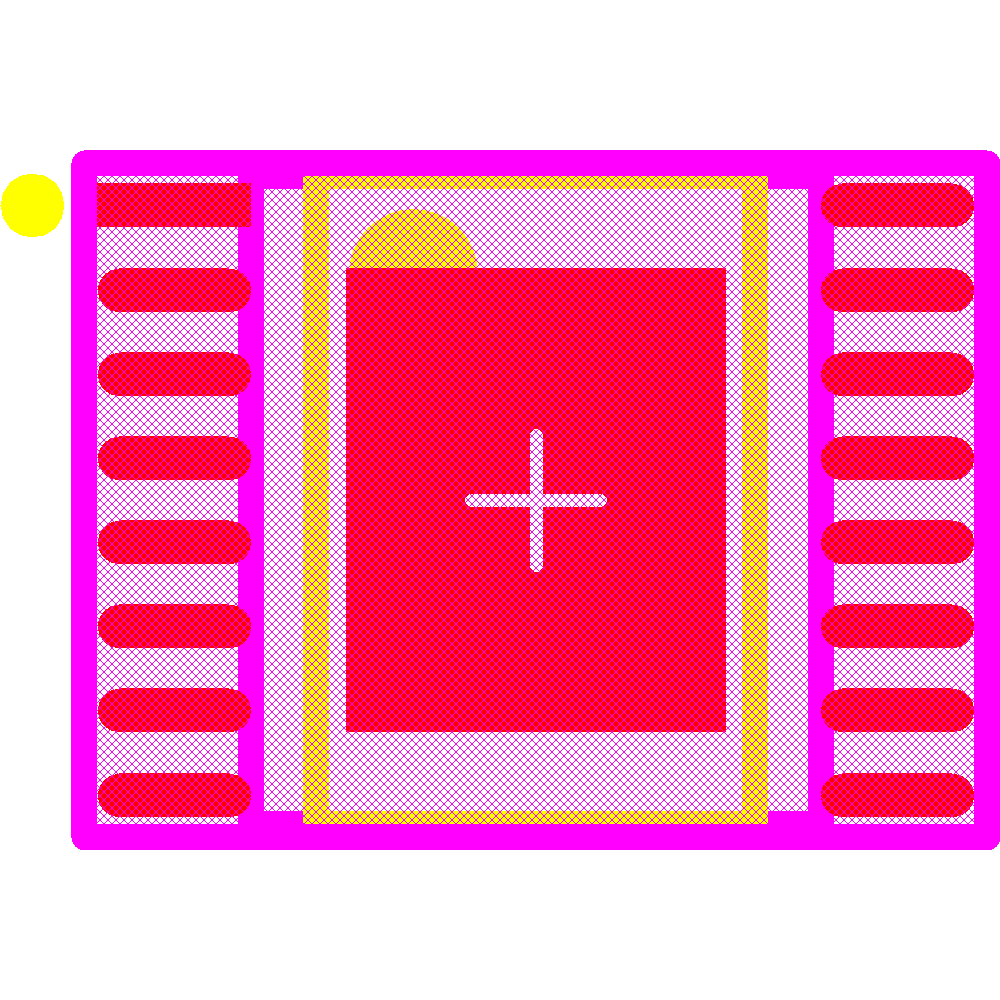 LT3478EFE-1#PBF Footprint - Analog Devices
