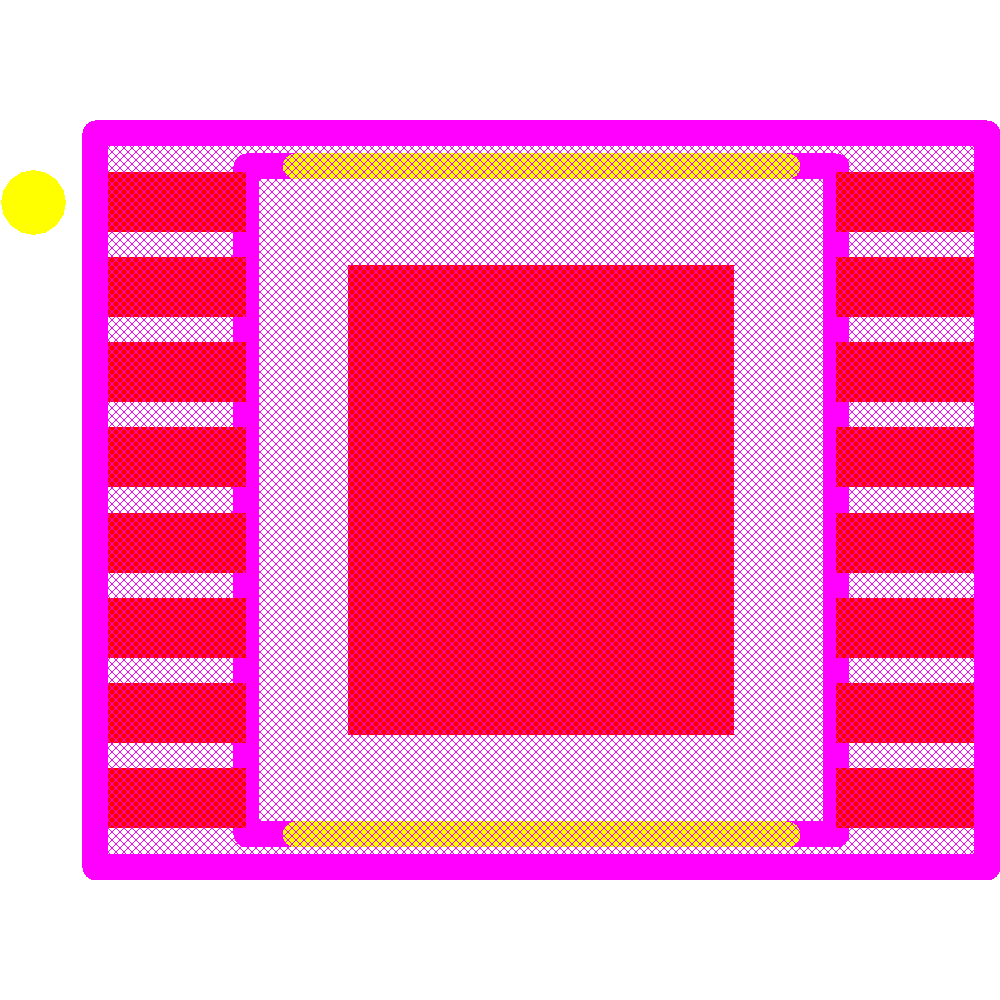 LT3478EFE-1#PBF Footprint - Analog Devices