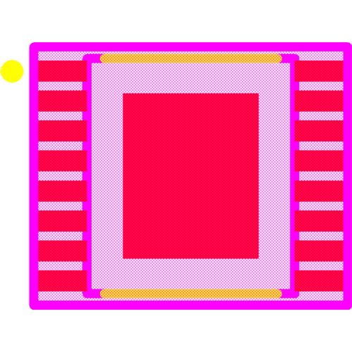 LT3478EFE-1#PBF Footprint - Analog Devices