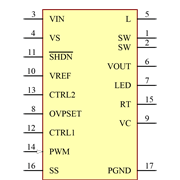 LT3478EFE-1#PBF Symbol - Analog Devices