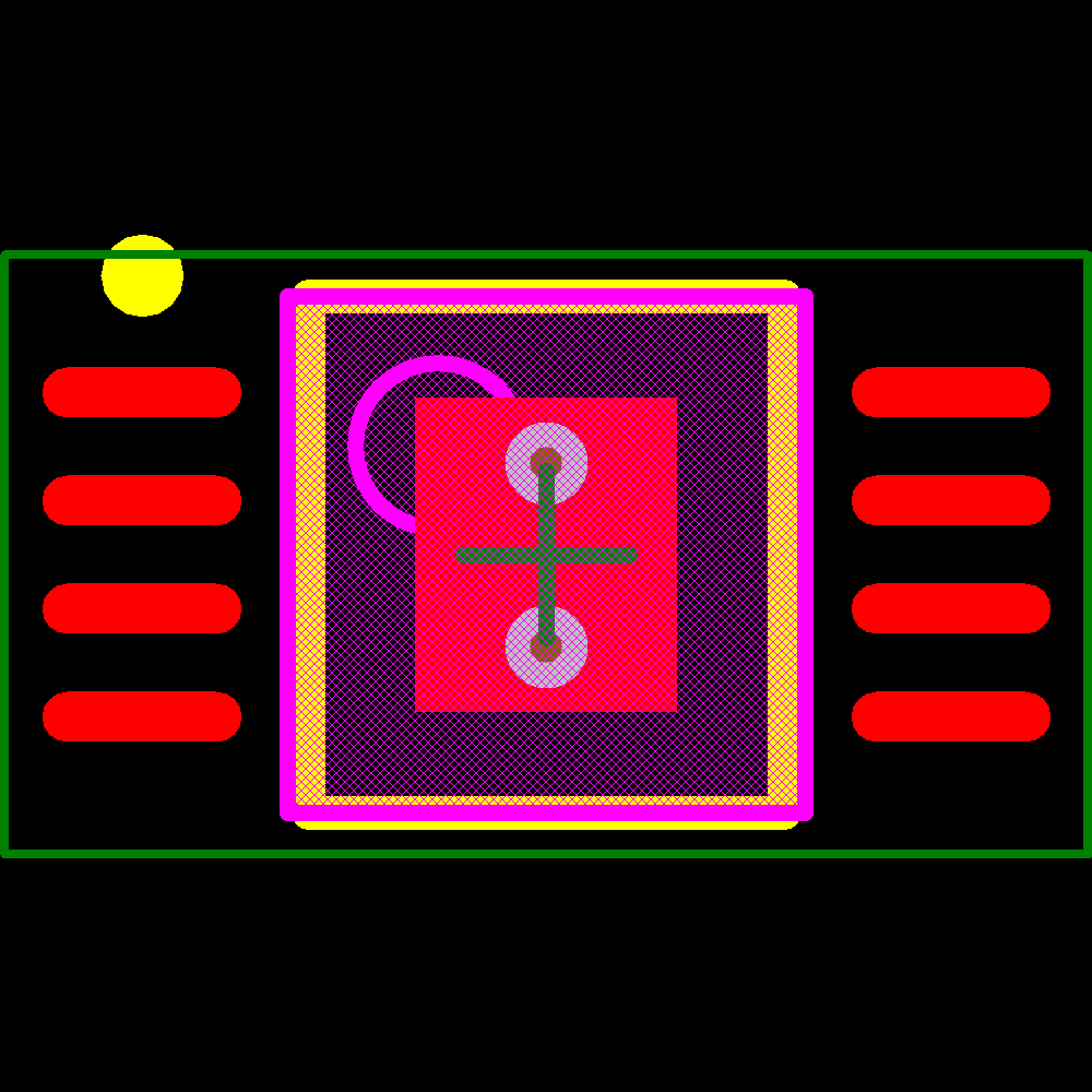 TPPM0302DGNG4 Footprint - Texas Instruments