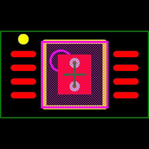 TPPM0302DGNG4 Footprint - Texas Instruments