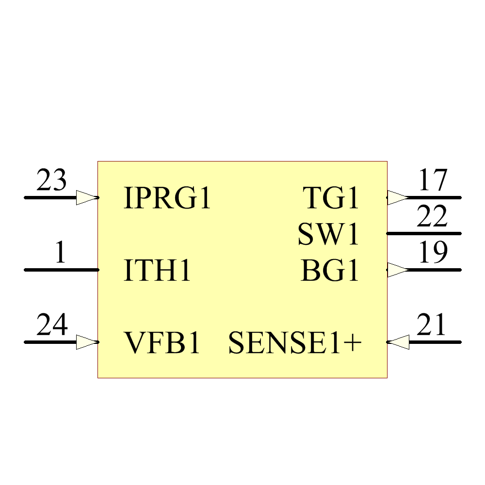 LTC3736EUF#PBF Symbol - Analog Devices