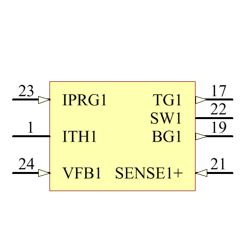 LTC3736EUF#PBF Symbol - Analog Devices