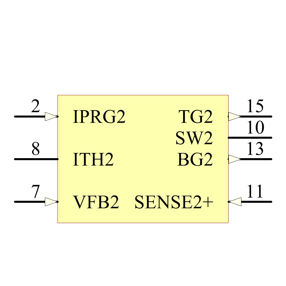 LTC3736EUF#PBF Symbol - Analog Devices