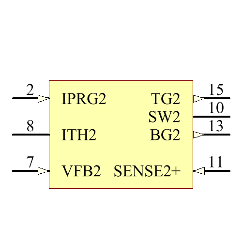 LTC3736EUF#PBF Symbol - Analog Devices
