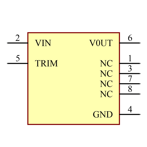 LT1236ACN8-5#PBF Symbol - Analog Devices
