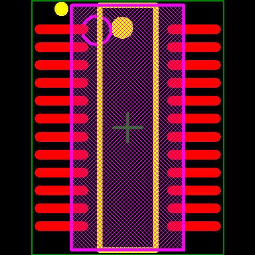 LTC4225CGN-2#TRPBF Footprint - Analog Devices