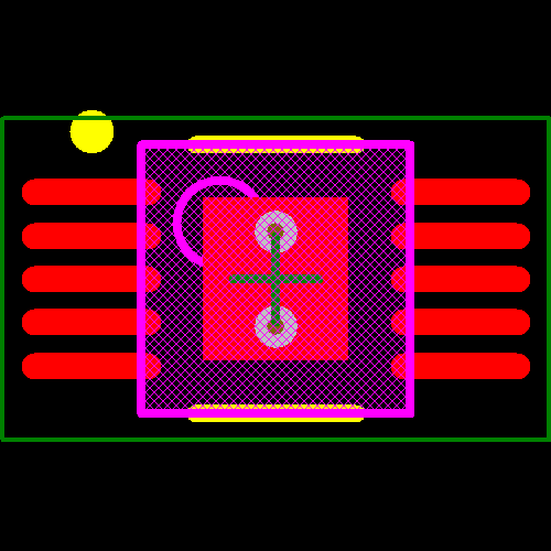 LTC4441MPMSE#TRPBF Footprint - Analog Devices